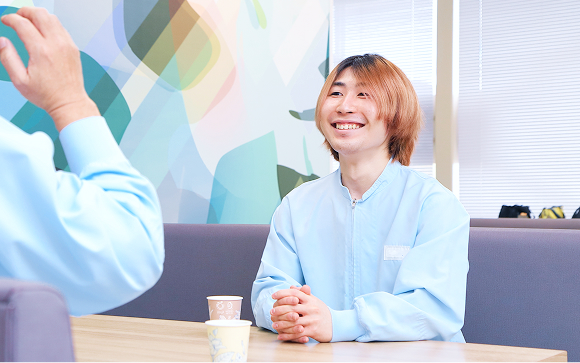 ふとよぎる不安を意欲に変えての様子